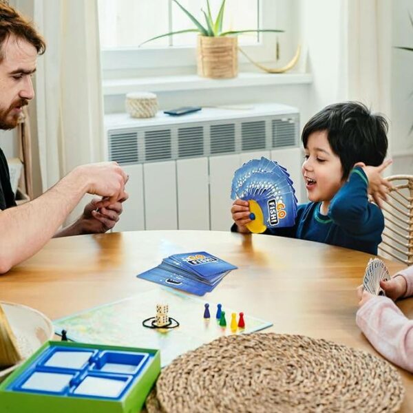 Go Fish, Slap Jack and Memory Classic Games - 4 Decks in 1 Pack
