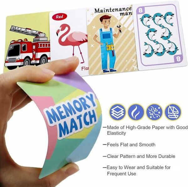 Go Fish, Slap Jack and Memory Classic Games - 4 Decks in 1 Pack