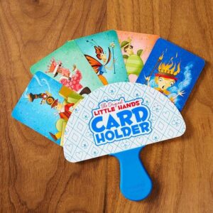 The Original Little Hands Playing Card Holder - Card Game Accessory for Kids - Ages 3 and Up - Perfect for Family Game Night! , 5"