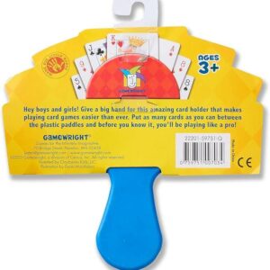 The Original Little Hands Playing Card Holder - Card Game Accessory for Kids - Ages 3 and Up - Perfect for Family Game Night! , 5"