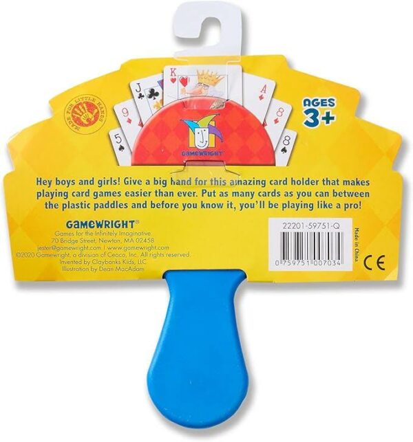 The Original Little Hands Playing Card Holder - Card Game Accessory for Kids - Ages 3 and Up - Perfect for Family Game Night! , 5"