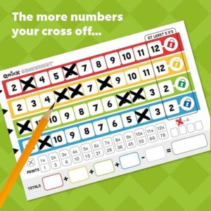 The frantic dice rolling game that everyone plays at once! For ages 8+, 2-5 players