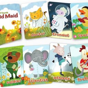 Story Book Old Maid, a Family Card Game for Kids Age 3 and Up